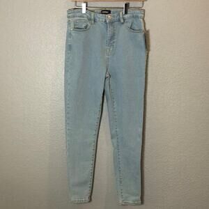 Buffalo David Bitton Size 30 Light Wash Ivy Stardust High Rise Skinny Ankle Jean